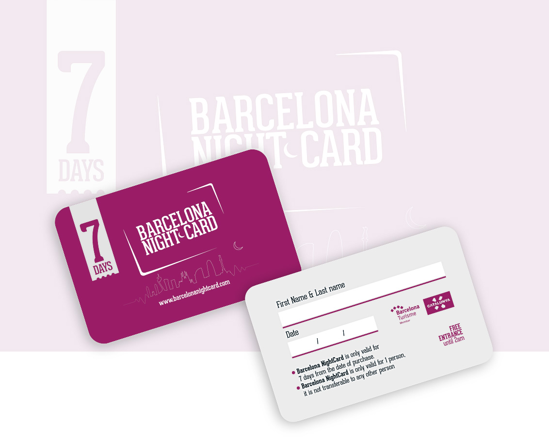 Imagen Tarjetas PVC Impresas para empresa Barcelona Night Card