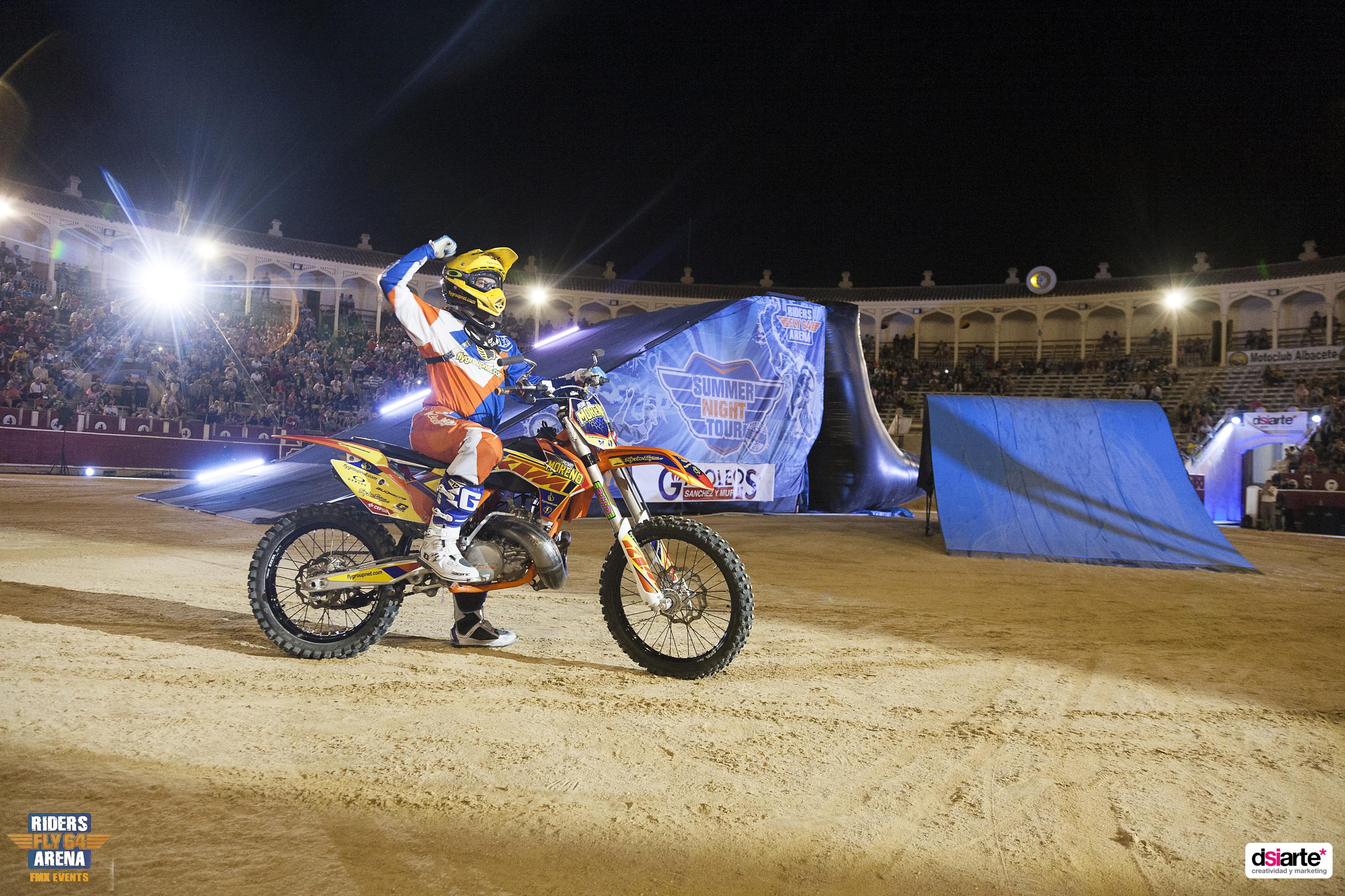 Fotografía de eventos y espectaculos Albacete Summer Night Tour 2015, freestyle motocross cup 2015
